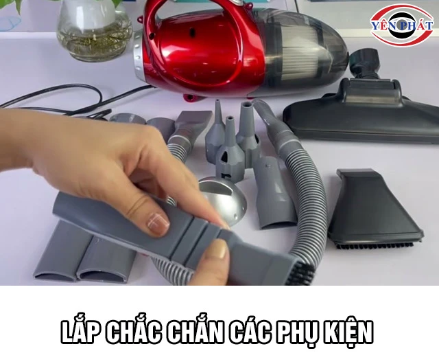 Lắp máy hút bụi JK8