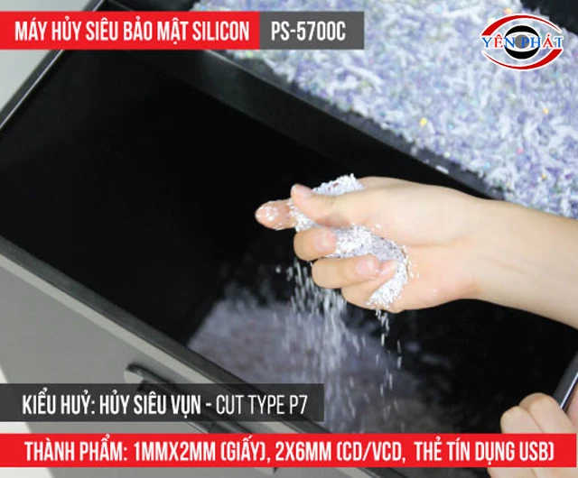 Kích thước sợi hủy nhỏ