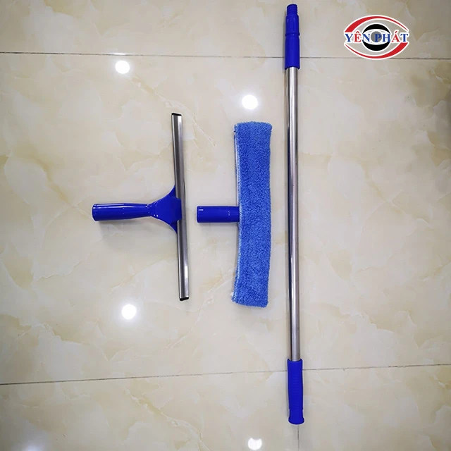 Cây lau kính 2 trong 1- Lau & gạt nước