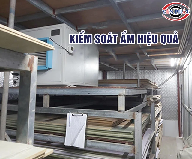 Máy hút ẩm treo trần IKENO ICD-500 hiệu quả