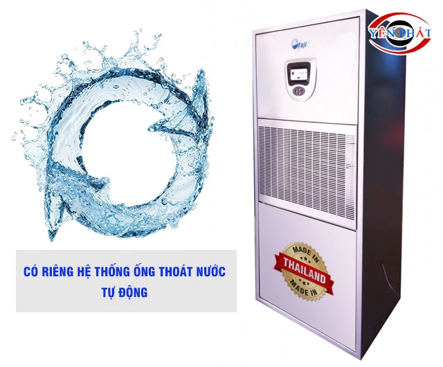 Dễ dàng gắn ống thoát nước chủ động