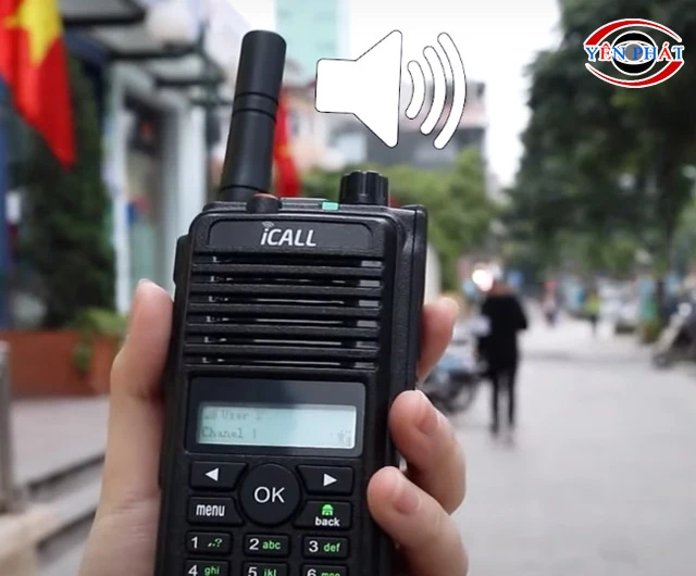 Lưu ý sử dụng bộ đàm iCall
