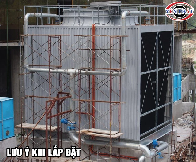 Lắp tháp giải nhiệt Genius