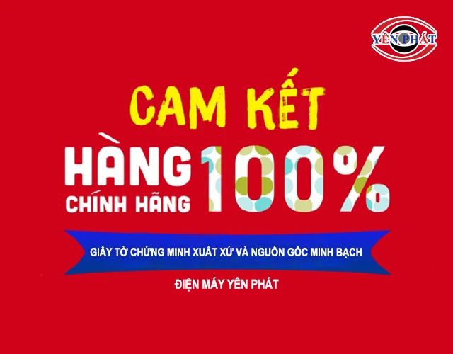yên phát cam kết cây gạt nước chính hãng