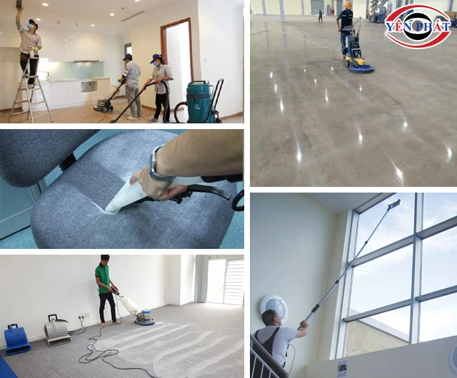 Giá dịch vụ vệ sinh công nghiệp Bình Dương