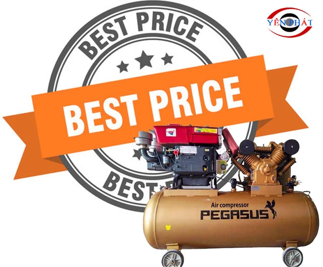 Giá máy nén khí Pegasus TM-V-1.05/12.5 - 500L siêu tốt