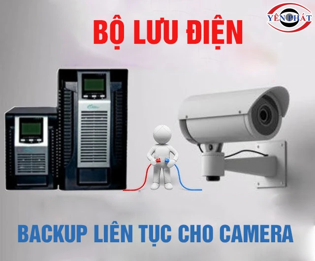 Ưu điểm bộ lưu điện cho camera