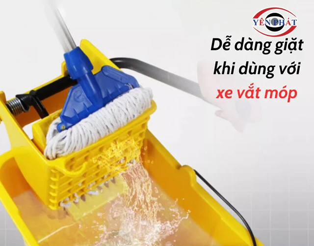 Khả năng kết hợp cùng xô vắt móp gia tăng hiệu quả