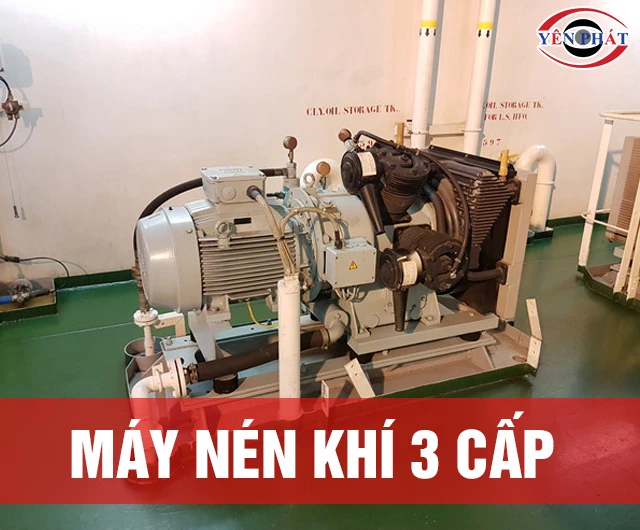 Máy nén khí 3 cấp (Piston) và Những điều bạn chưa biết