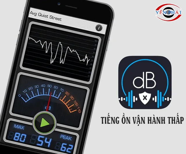 Tiếng ồn vận hành thấp