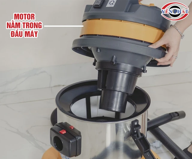 Ứng dụng motor máy hút bụi 1500W