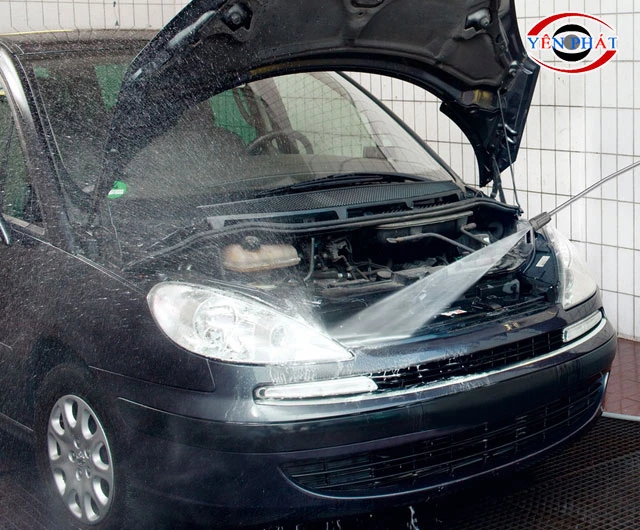 Phun rửa mạnh mẽ, hiệu quả cao