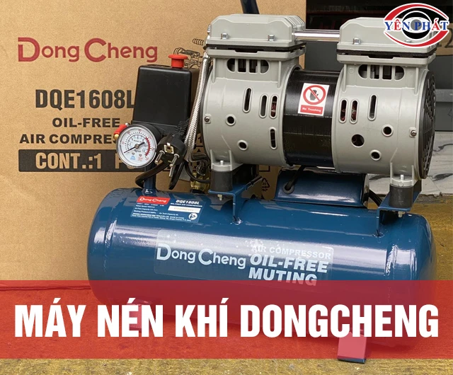 Máy nén khí Dongcheng: Nạp khí nhanh, Bền bỉ, Giá siêu rẻ