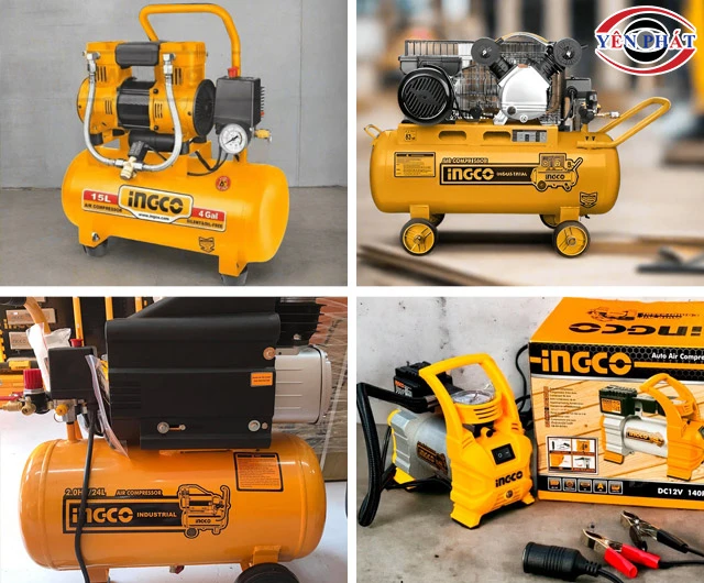 Máy nén khí Ingco đa dạng