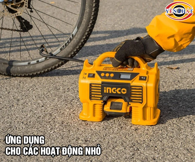 Ứng dụng máy nén khí Ingco