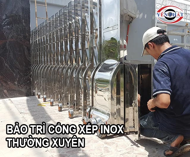Bảo trì cổng hằng tháng