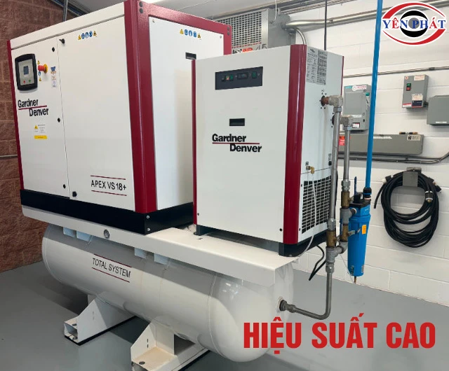 Hiệu suất máy nén khí Gardner Denver