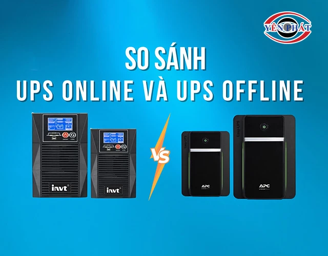 So sánh bộ lưu điện Online và Offline: Nên chọn loại nào?