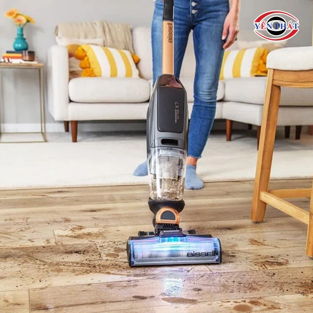 Cây lau nhà dùng điện Bissell Crosswave X7