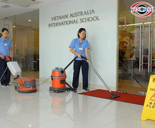 Vệ sinh công nghiệp trường học