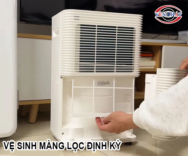 vệ sinh màng lọc định kỳ