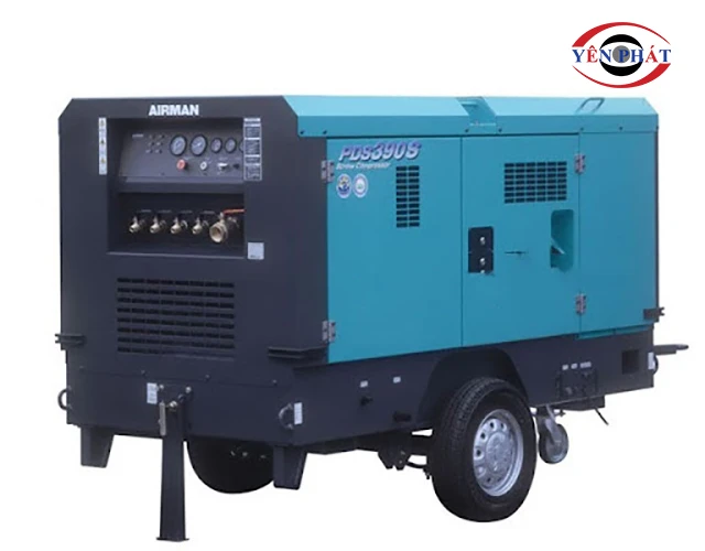 Máy nén khí dầu diesel Airmain PDS390S