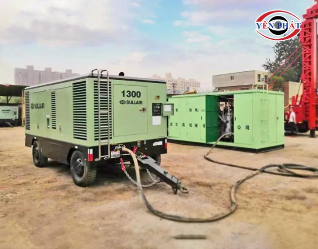 Máy nén khí diesel di động