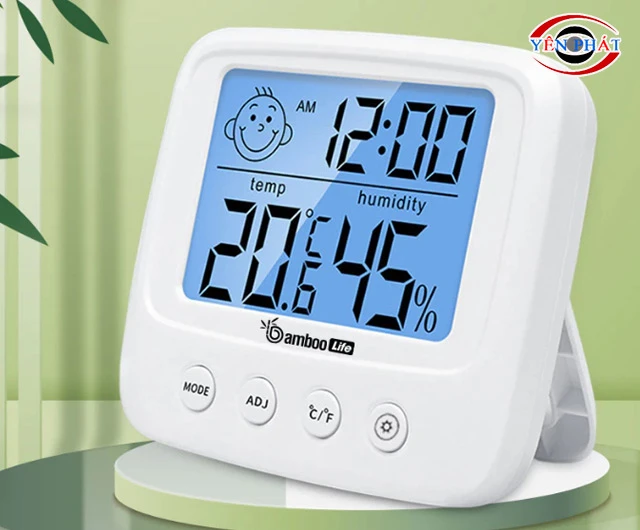 Nhiệt ẩm kế được sử dụng phổ thông tại các gia đình, văn phòng