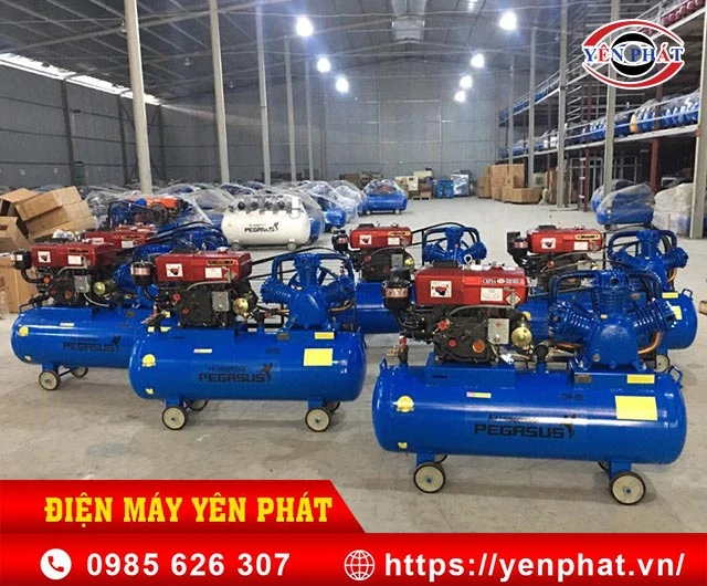 yên phát cung cấp máy nén khí diesel chính hãng