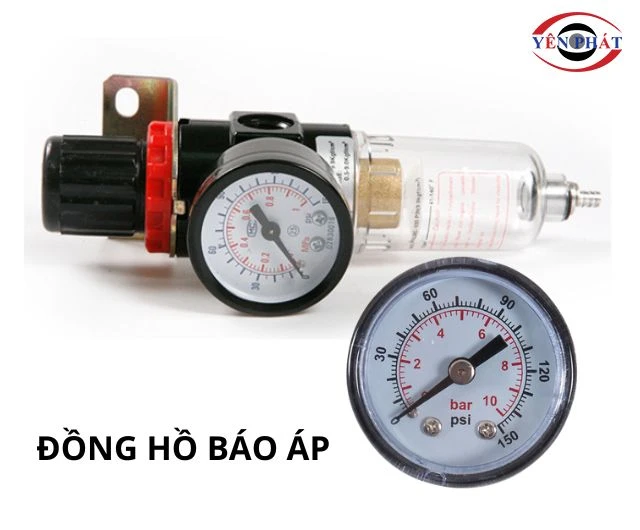Đồng hồ của cụm lọc khí nén đơn loại nhỏ
