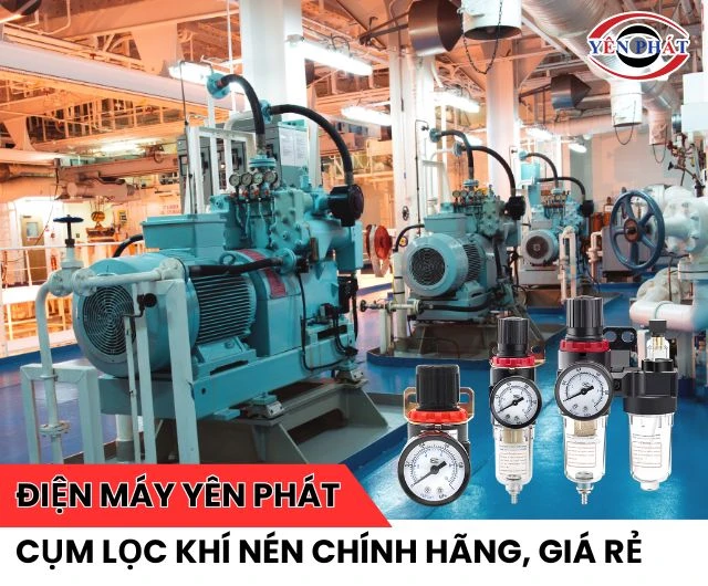 Yên Phát chuyên cung cấp các loại cụm lọc khí nén đơn loại nhỏ