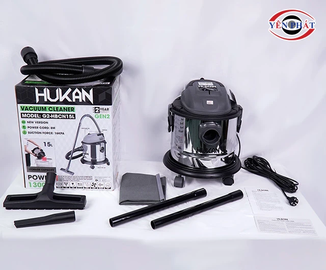 Máy hút bụi Hukan dành cho công nghiệp G2-HBCN15L