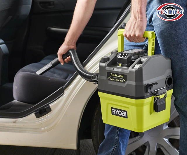 Máy hút bụi Ryobi cơ động