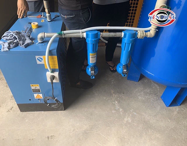 bộ lọc tách nước máy khí nén
