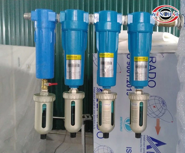 bộ lọc tách nước máy nén khí 