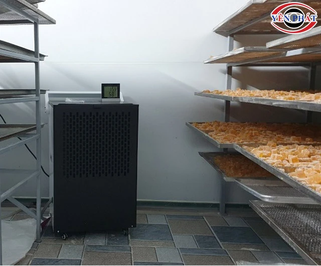Máy hút ẩm độ ẩm trong sản phẩm sấy 