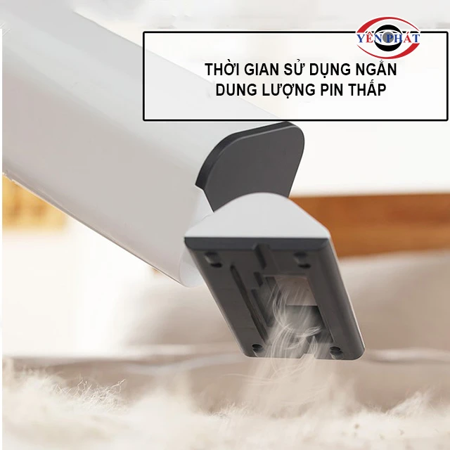 thời gian sử dụng máy hút bụi Aikesi ngắn