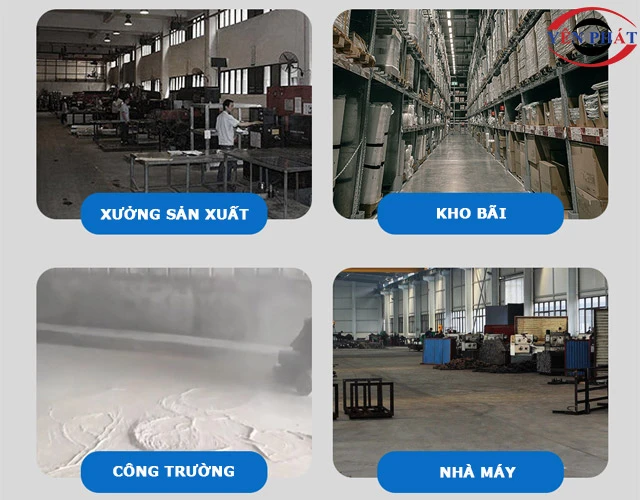 Ứng dụng của máy hút bụi công nghiệp dùng pin