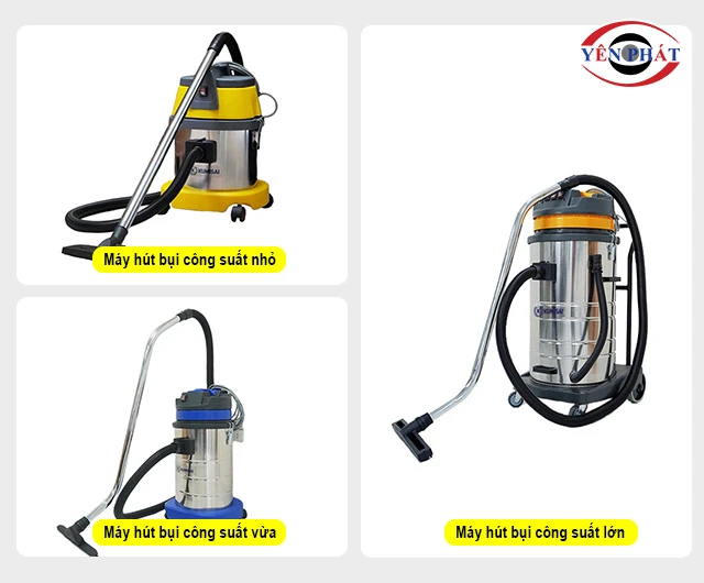 Phân loại các dòng máy hút bụi công nghiệp