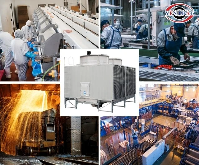 Tháp Giải Nhiệt Kuken được ứng dụng đa dạng