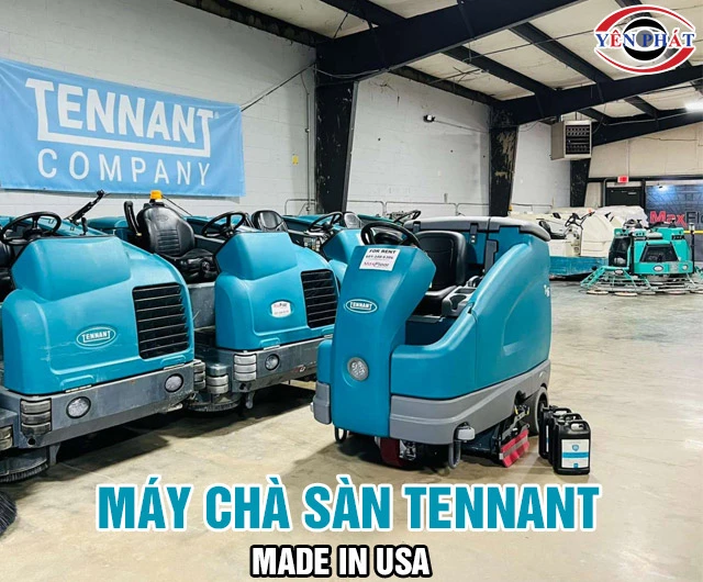 Máy chà sàn Tennant của nước nào