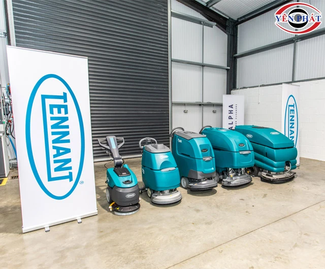 Máy chà sàn Tennant đa dạng