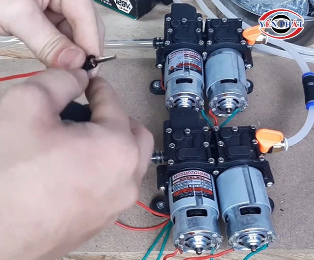 Cách chế motor 775 thành máy rửa xe