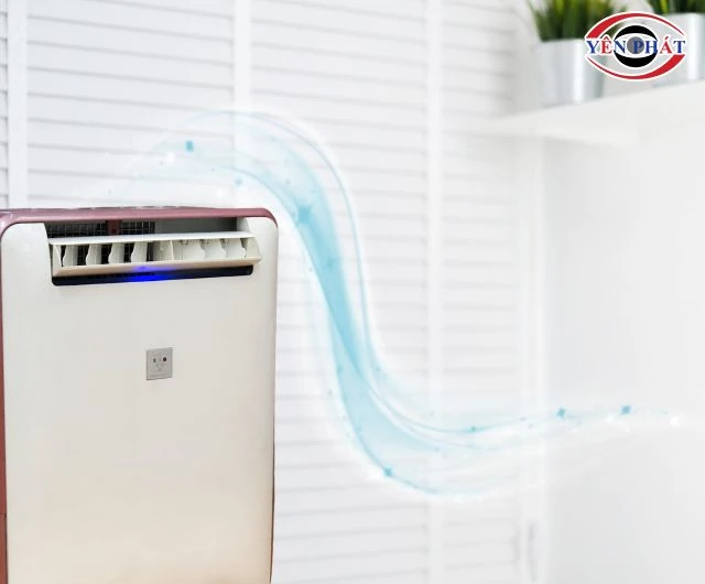Máy hút ẩm Sharp CV - R63CX tích hợp nhiều chức năng