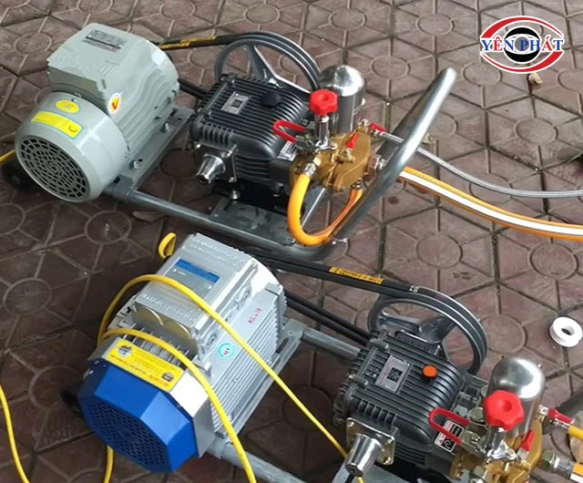 máy phun rửa xe motor rời