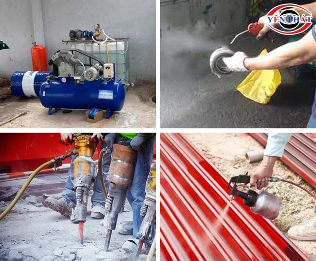 Ứng dụng máy nén khí 10HP