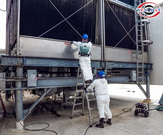Lợi ích bảo dưỡng tháp giải nhiệt
