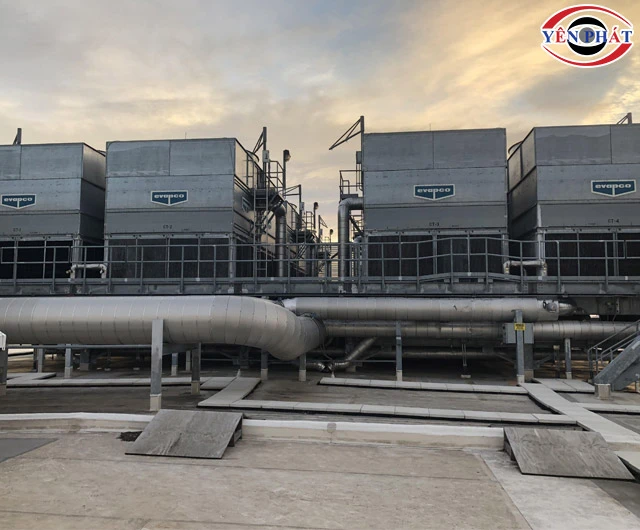 ứng dụng tháp giải nhiệt Evapco