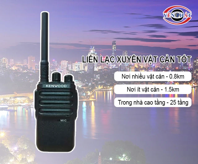 liên lạc xuyên vật cản tốt 