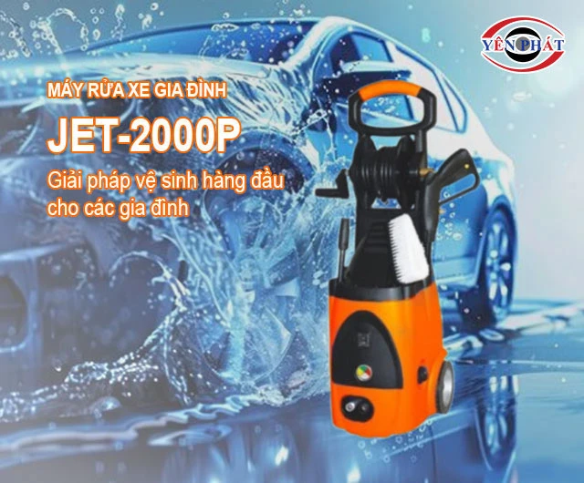 Máy phun rửa xe gia đình JET-2000P